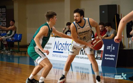 Užtikrinta Kėdainių pergalė savaitės rungtynėse bei netikėtas Šilalės pralaimėjimas