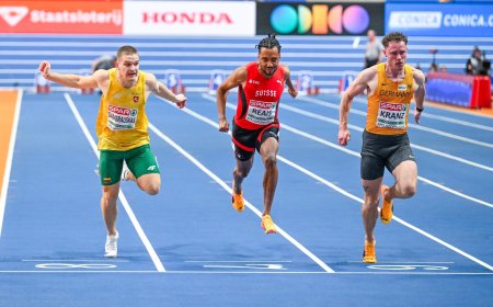 32 metus gyvuojantį Lietuvos rekordą Europos čempionate pakartojęs A. Dambrauskas: esu laimingas