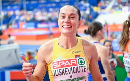 Asmeninį penkiakovės rekordą pagerinusi B. Juškevičiūtė Europos čempionate iškovojo aštuntą vietą