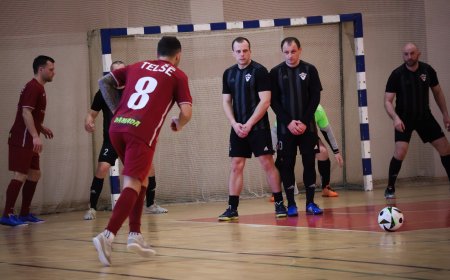 Lietuvos veteranų futsal 35+ pirmenybėse finišavo Žemaitijos regiono kovos