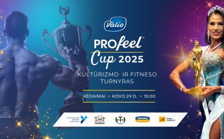 2025 – 03 – 29 d. Valio Profeel Cup varžybų nuostatai