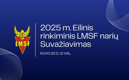 2025 m. Eilinis rinkiminis LMSF narių Suvažiavimas