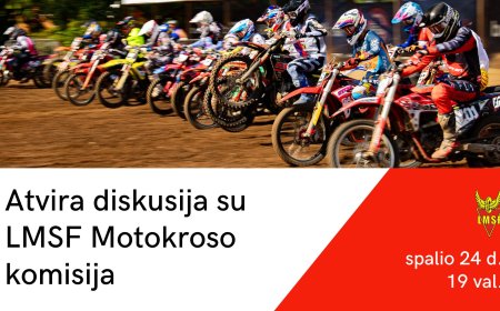 Atvira diskusija su LMSF Motokroso komisija