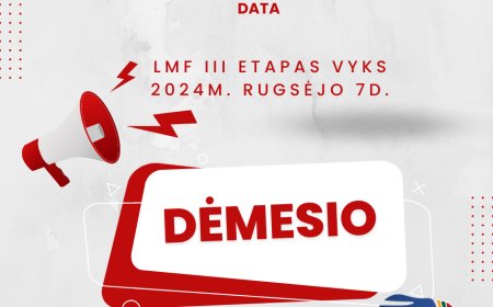 KEIČIASI LMF III ETAPO DATA