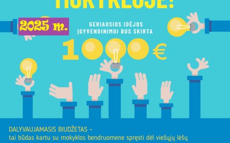 Lazdijų rajono savivaldybės mokyklų mokinių dalyvaujamasis biudžetas