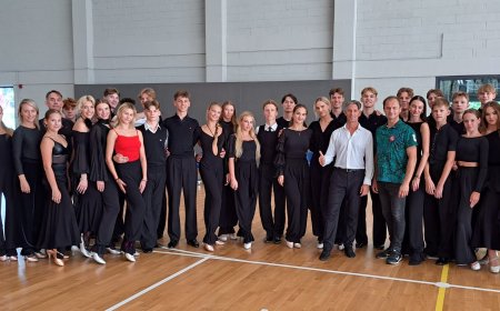 Standartinių šokių rinktinės stovykla ir antidopingo seminaras