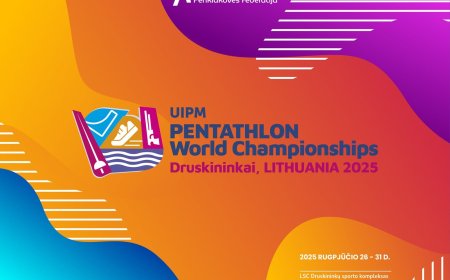 Pristatome oficialų Pasaulio šiuolaikinės penkiakovės čempionato logotipą!