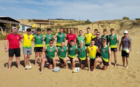 Lietuvos jaunimo regbio-7 rinktinė kartu su ukrainiečiais tobulino įgūdžius Turkijoje