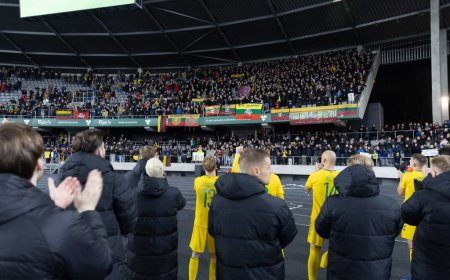 Vyrų rinktinė birželį išvykoje išmėgins jėgas su Danijos futbolininkais