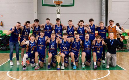 Pirmuosius MKL 2025 metų medalius čiupo Vaikinų U19 ir Merginų U16 B div. ekipos