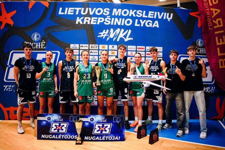 MKL trijulių krepšinio talentai griausmingai užbaigė sezoną