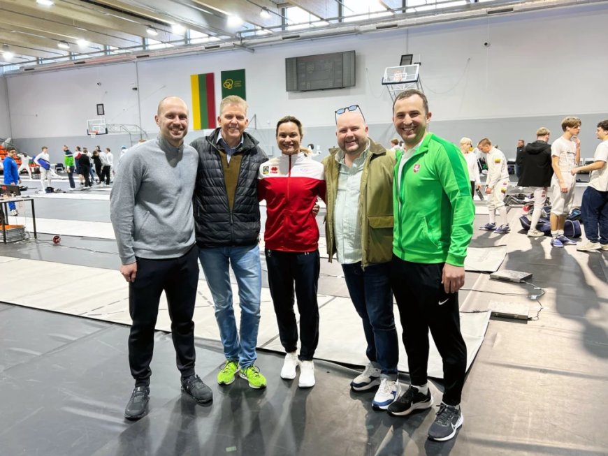 Druskininkai sulaukė UIPM prezidento Rob Stull apsilankymo