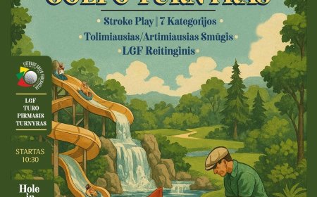 Druskininkų vandens parko golfo turnyras 2025 (LGF reitinginis)