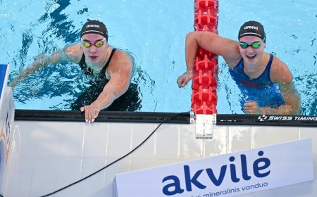 „Akvilė“ Lietuvos plaukimo čempionate – žvaigždžių kova ir įspūdingi rekordai