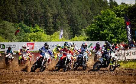 Lietuviai galės stebėti Latvijos motokroso čempionatą tiesiogiai