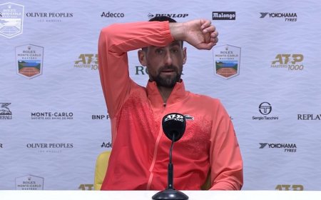 Novakas Djokovičius: „Atsiprašau visų, kurie turėjo tai matyti“