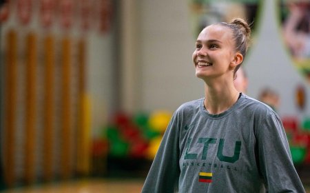 Šaukimo WNBA naujokių biržoje laukianti Jocytė: bus smagi šventė