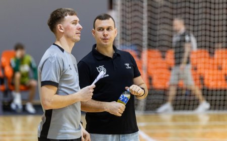Futsal rinktinė pasitinka dvigubą latvių testą: „Norime pasitikrinti, kaip šiuo metu atrodome“