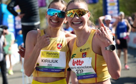 Europos bėgimo plentu čempionato atidaryme lietuviai pasižymėjo geriausiais sezono rezultatais