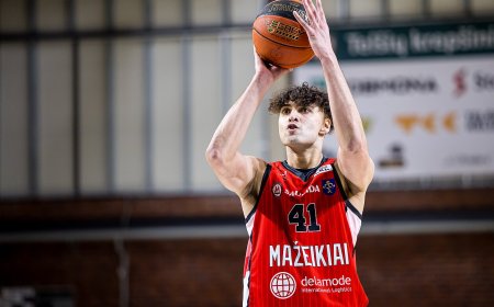 Mažeikių ekipą paliko lyderis, komanda iki sezono galo remsis jaunimu