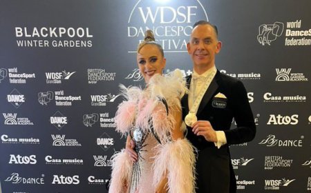 Šokėjai T. Rimkus ir N. Surblytė į Lietuvą parveža senjorų pasaulio vicečempionų titulą