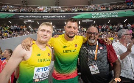 Pasaulio rekordo liudininku tapęs Mykolo Aleknos treneris: prognozuojame išskirtinai stiprius metus