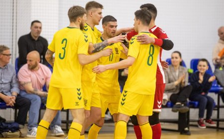 Pirmoje kontrolinėje dvikovoje lietuviai Birštone nugalėjo latvius