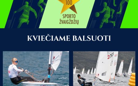 - Kviečiame balsuoti už jaunuosius buriuotojus - Emą Kuodytę ir Eriką Scheidt