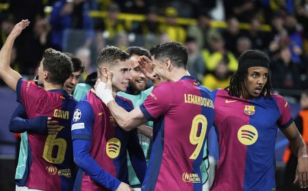 Į Čempionų lygos pusfinalį žengė „Barcelona“ ir „Saint-Germain“ klubai