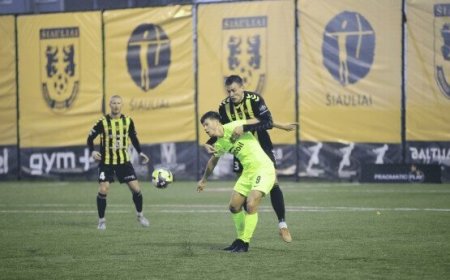 Charakterį pademonstravę „Riteriai“ iškovojo tašką