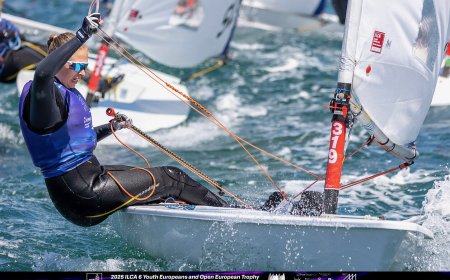 Europos jaunimo ILCA 6 jachtų čempionate Kuodytė pateko į geriausiųjų 20-tuką