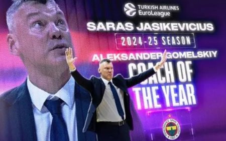 Neeilinis įvertinimas: Šarūnas Jasikevičius – Eurolygos sezono treneris