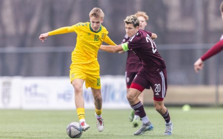Vaikinų U16 rinktinė dalyvaus UEFA Development turnyre Kroatijoje