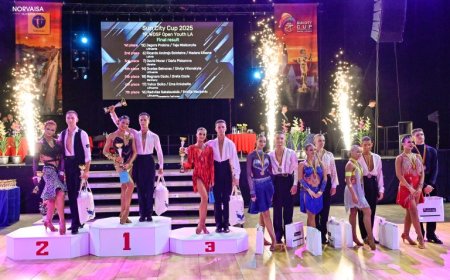 Lietuvos šokėjų pasiekimai “Sun City Cup 2025” varžybose Šiauliuose