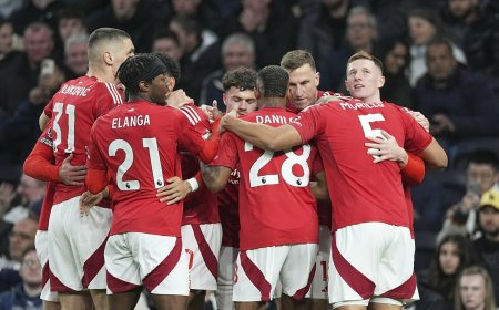 „Nottingham Forest” svečiuose nugalėjo „Tottenham”