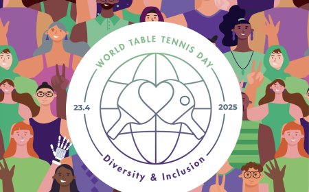 Sveikiname visus su pasauline stalo teniso diena!