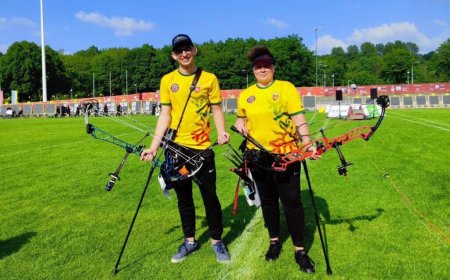 Lietuvos lankininkai netveria džiaugsmu – pamėgsta rungtis įtraukta į olimpinių žaidynių programą