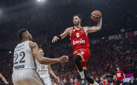 Antrąkart „Real“ įveikęs „Olympiakos“ priartėjo prie finalo ketverto