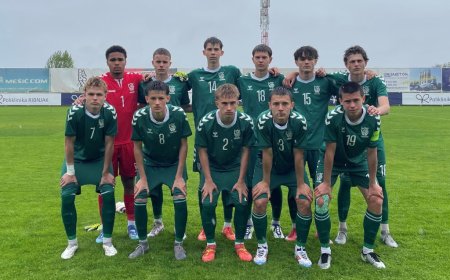 Vaikinų U16 rinktinė pripažino slovėnų pranašumą