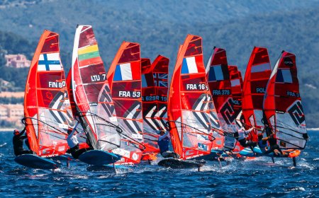 - Olimpinių klasių regatoje Prancūzijoje Lietuva pateko į geriausiųjų 15-tuką