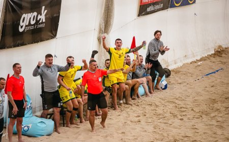 Paplūdimio futbolo rinktinė antrame mače revanšavosi čekams