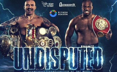 Oficialu: Oleksandras Usykas ir Danielis Dubois šią vasarą suvienys sunkiasvorių čempiono titulus