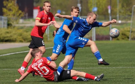 LFF II lyga: po 5 turo pirmauja „Neptūno“ ir „TransINVEST“ dublerinės komandos