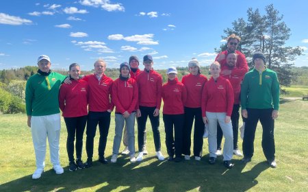 Nacionalinės golfo rinktinės stovykla – 2025 m. balandis