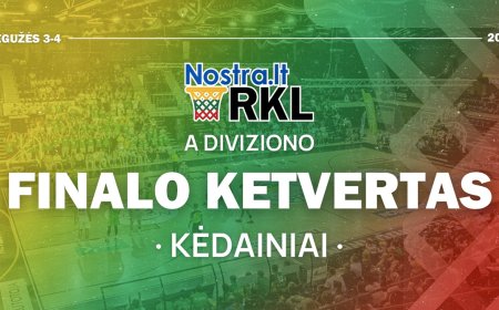 Kas užkops į A diviziono viršūnę? Finalo ketvertas Kėdainiuose jau šį savaitgalį!