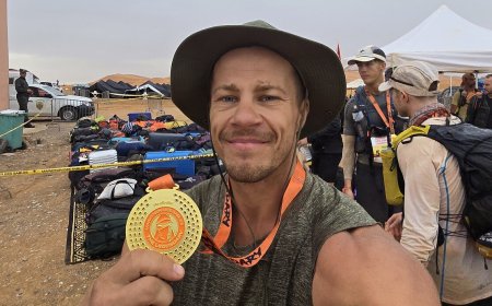 Alinantį ultramaratoną dykumoje įveikęs Guščinas: po to supranti, kaip lengva gyventi