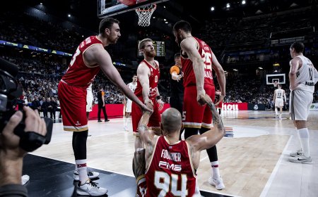 Emocijų kupiname krepšinio trileryje „Real“ įveikusi „Olympiakos“ žengė į finalo ketvertą