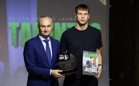 NKL išdalino sezono apdovanojimus: žalgiriečiui – dvigubas įvertinimas