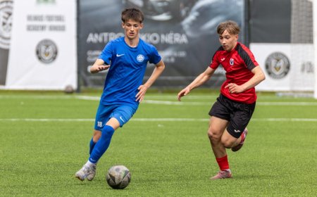 Vilniaus BFA ir „Kauno Žalgirio“ FA eliminuotos iš BYFL turnyro