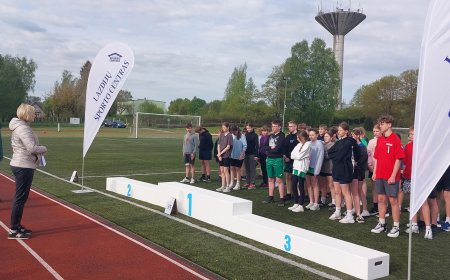 Lazdijų rajono moksleivių lengvosios atletikos keturkovės varžybos